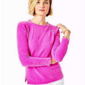 Lilly Pulitzer Pippin Amethyst Sweater Size XS GUC